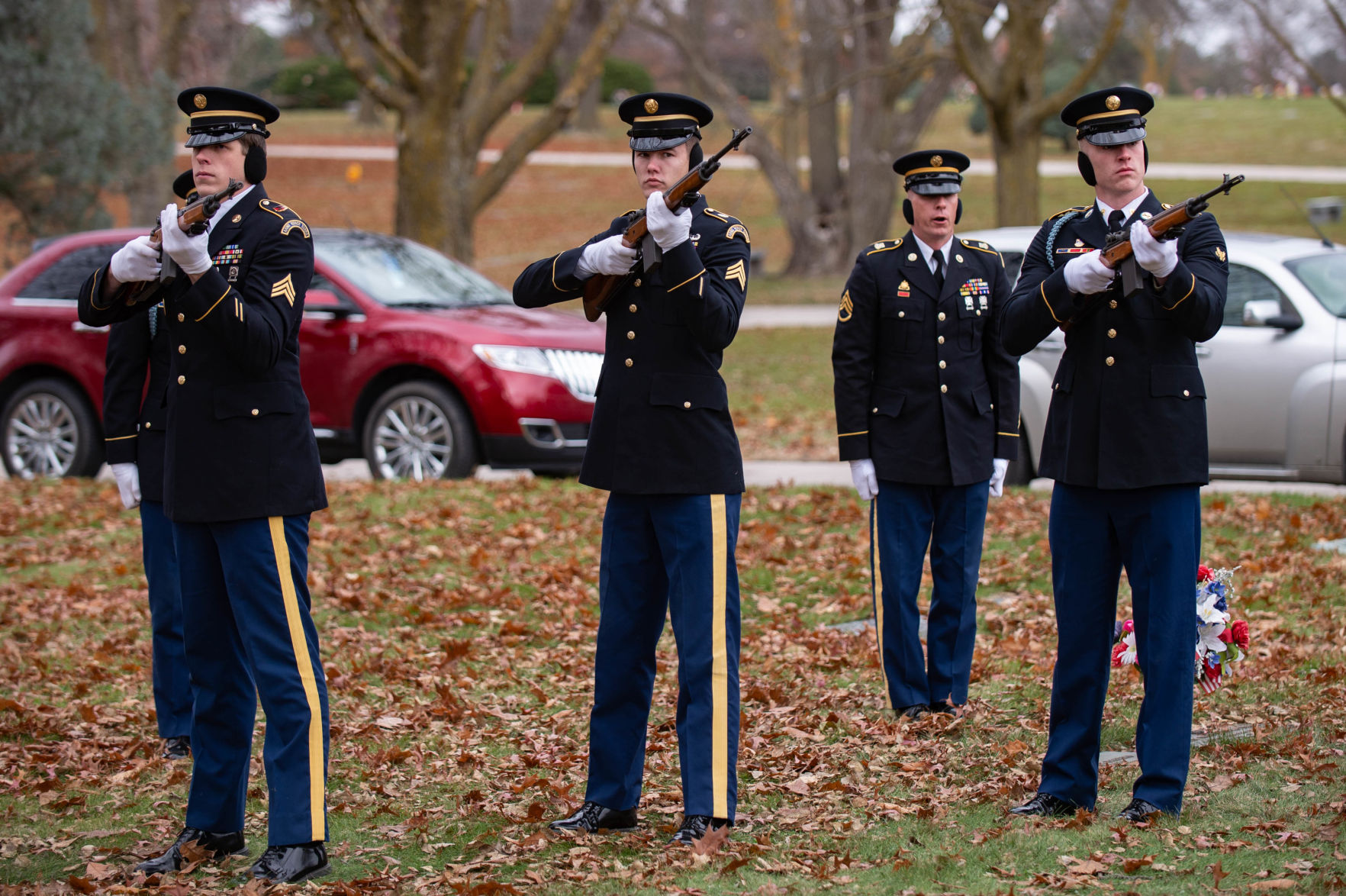 Sgt. Eugene G. McBride burial, 11.12.18